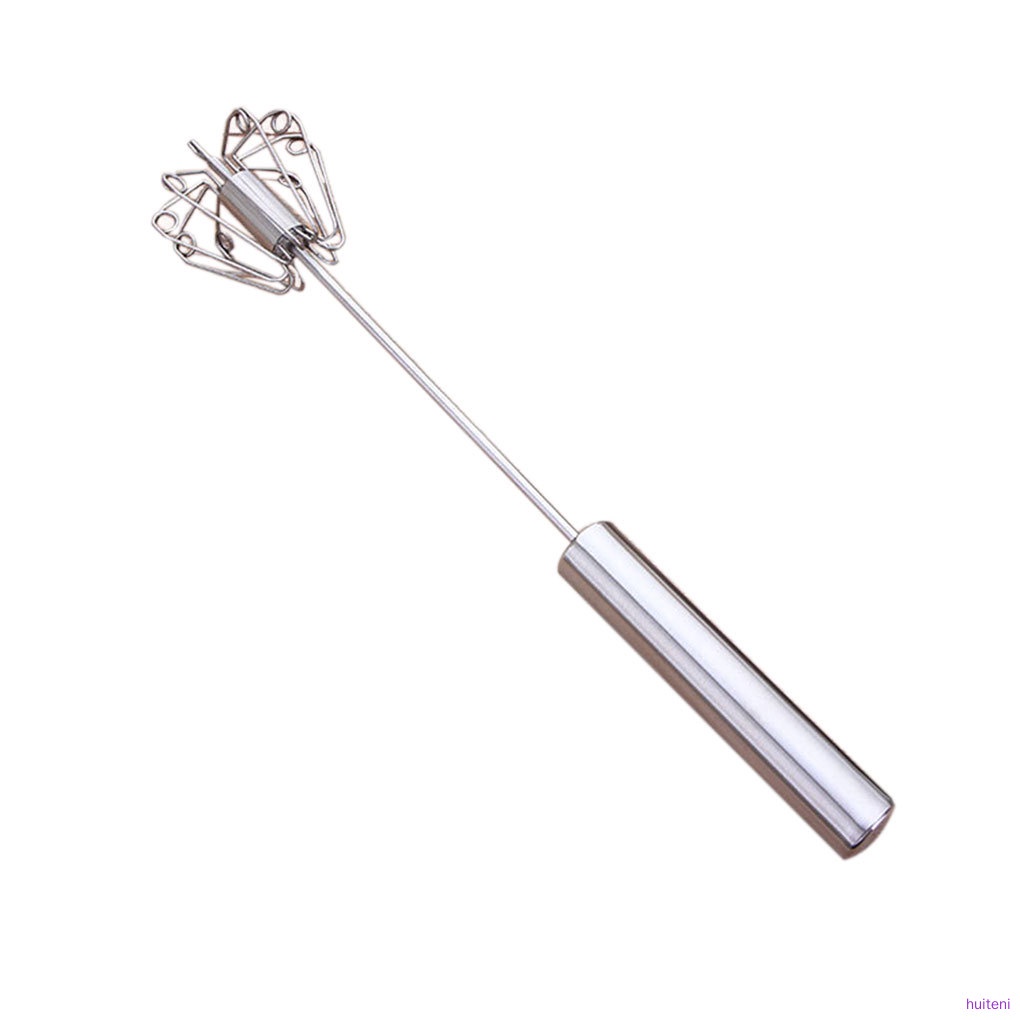 Dụng Cụ Đánh Trứng Bán Tự Động Bằng Thép Không Gỉ 10 Inch