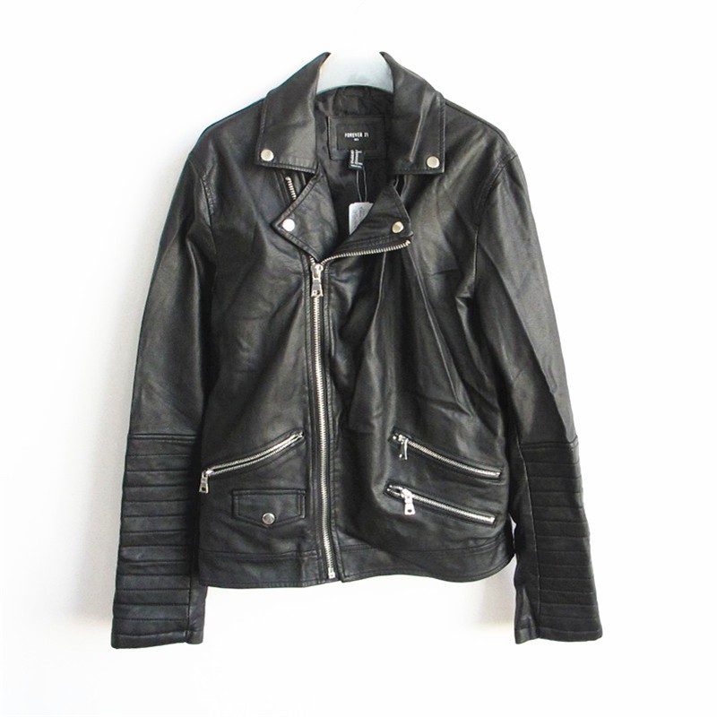 (TỔNG HỢP NHIỀU MẪU) ÁO DA BIKER JACKET FOREVER 21 AUTH CHÍNH HÃNG LẺ SIZE