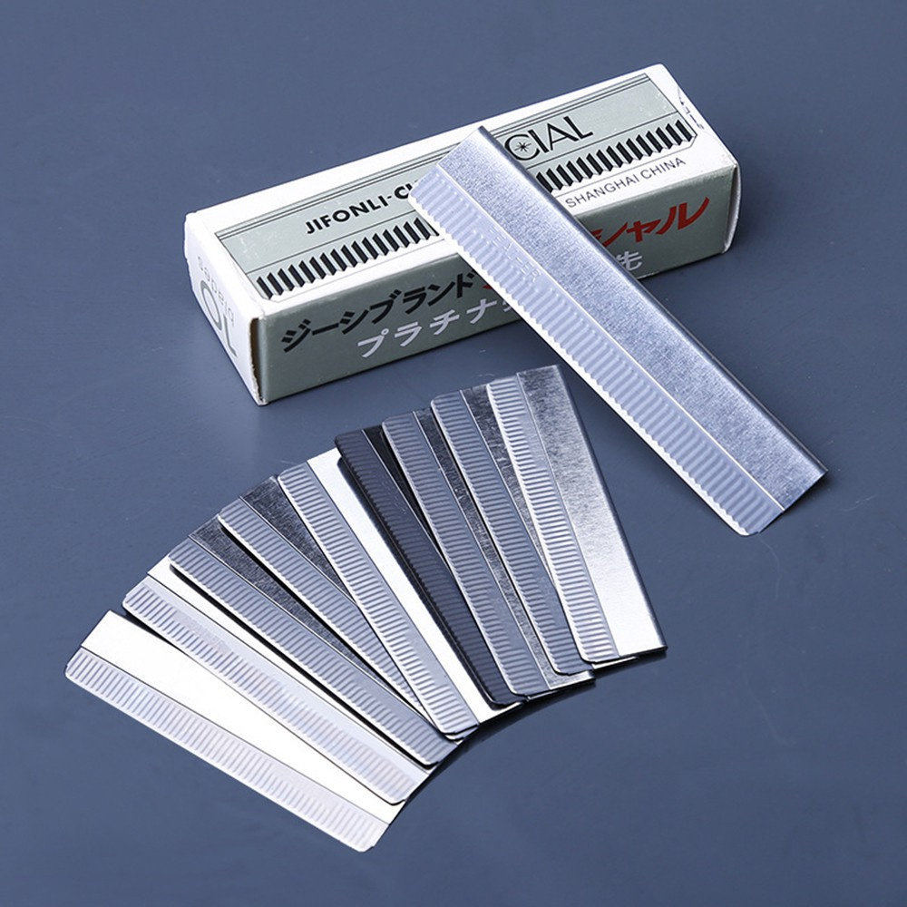 [Hàng mới về] Set 10 Dao Cạo Chân Mày Mini An Toàn Dành Cho Người Mới Bắt Đầu