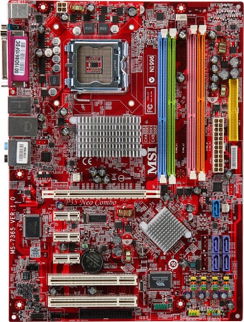 Mainboard MSI P35 Neo max 8G dr2,chính hãng nguyên tem