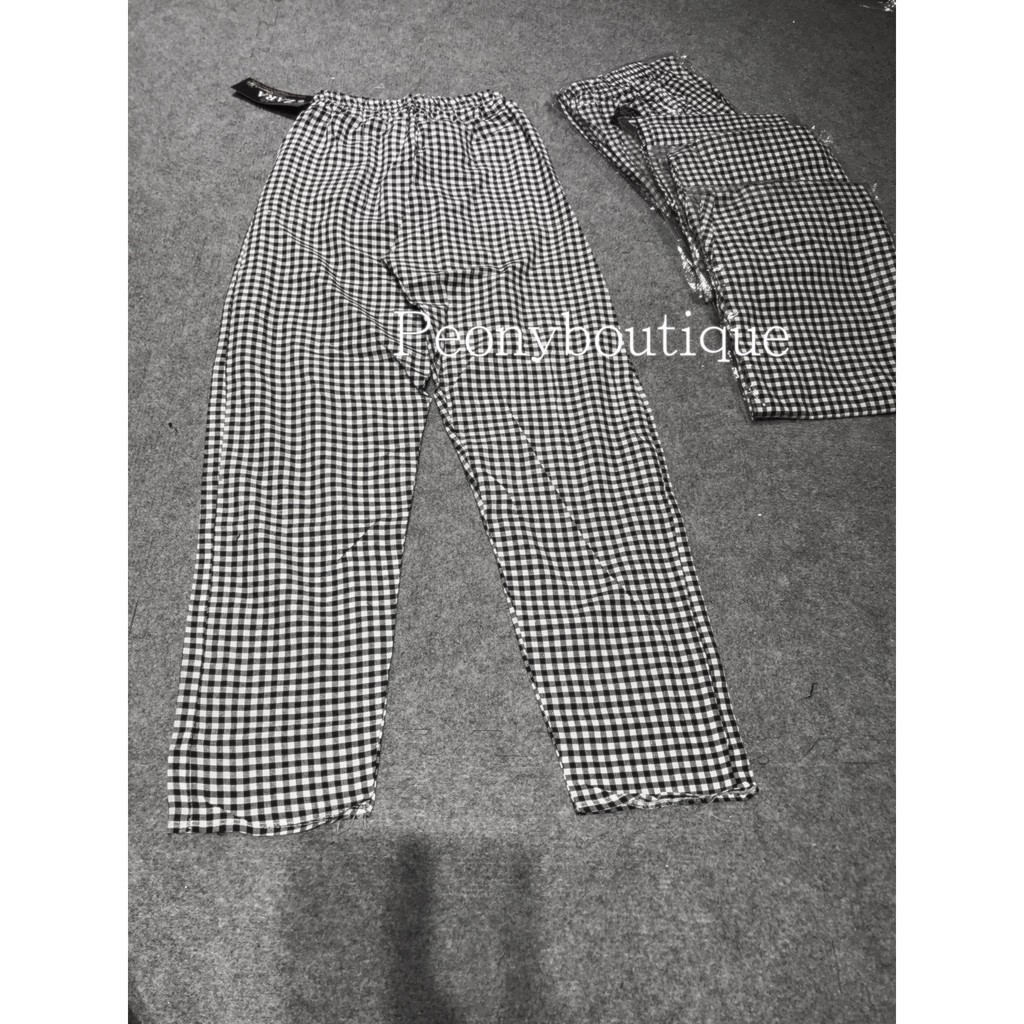 [Kho Sỉ] Quần baggy kẻ caro vải cực đẹp | BigBuy360 - bigbuy360.vn