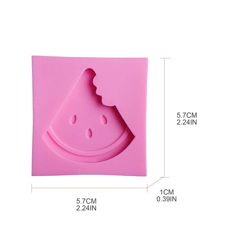 Khuôn Silicone Làm Bánh Tạo Hình Trái Cây 3D Độc Đáo Tiện Dụng