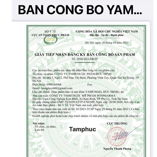 Yamungel - Bảo Vệ Niêm Mạc Dạ Dày - Trung Hòa Acid Dịch Vị