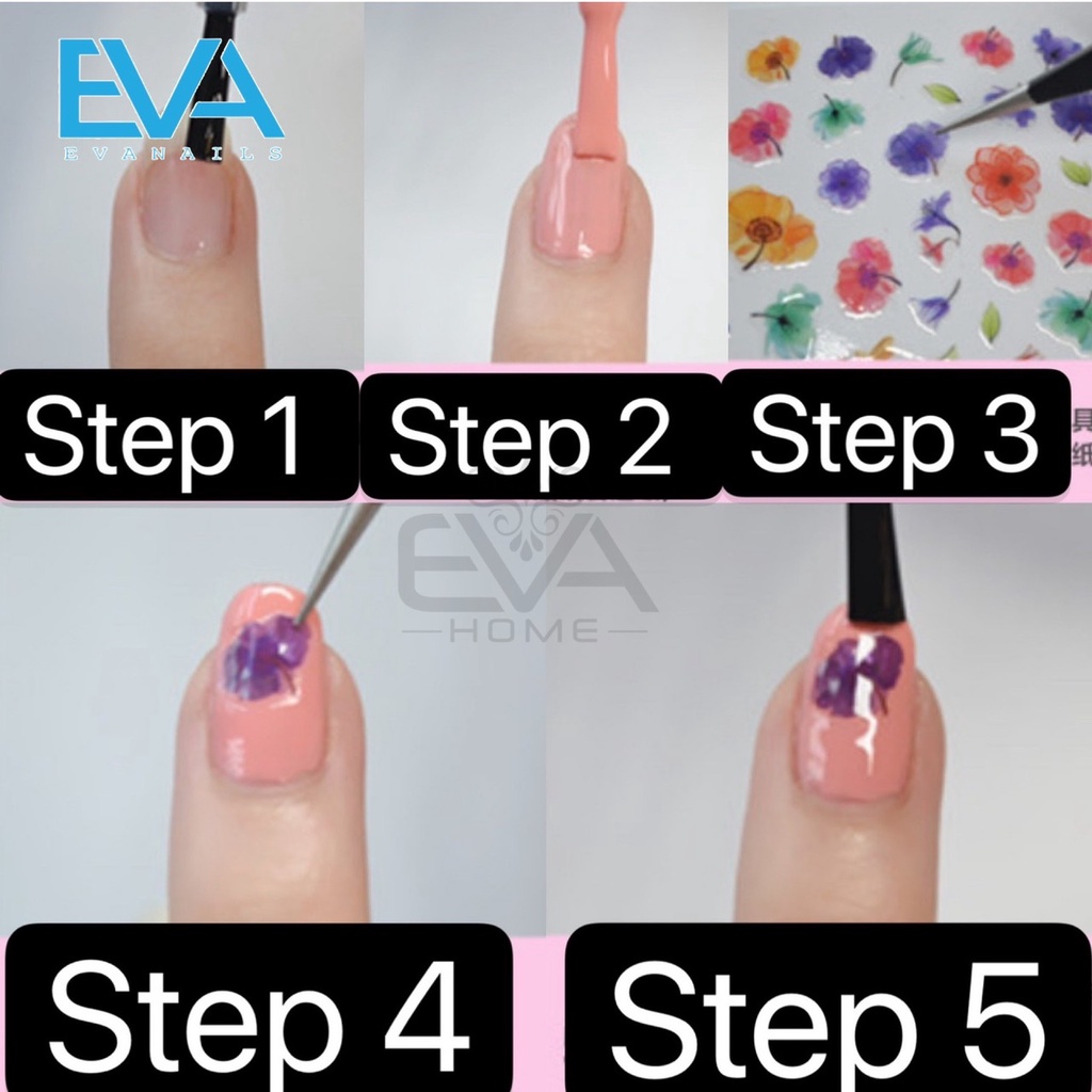 Sticker Dán Móng Tay 3D Trang Trí Chủ Đề Lễ Hội Ma Quỷ Icon Halloween WG358 WG359 WG360