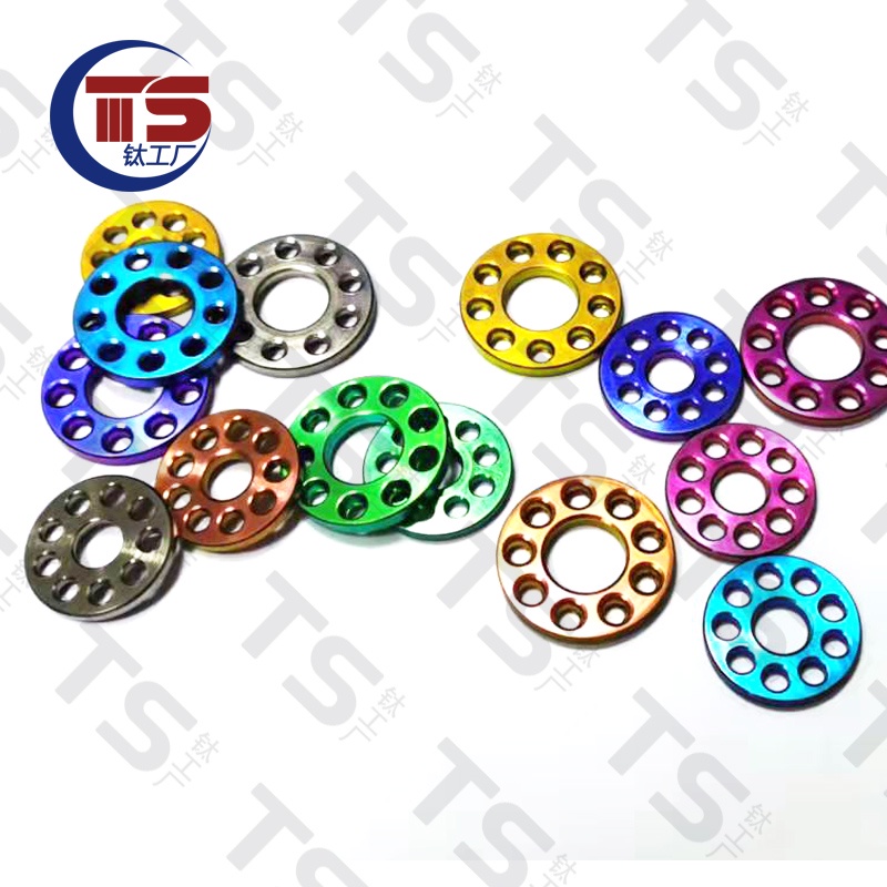 Vòng Đệm Bằng Hợp Kim Titan TC4 M6 M8 M10 Cho Xe Máy TC4