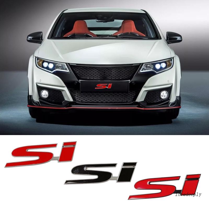 Nhãn Dán Trang Trí Đuôi Xe Hơi Honda Civic Si