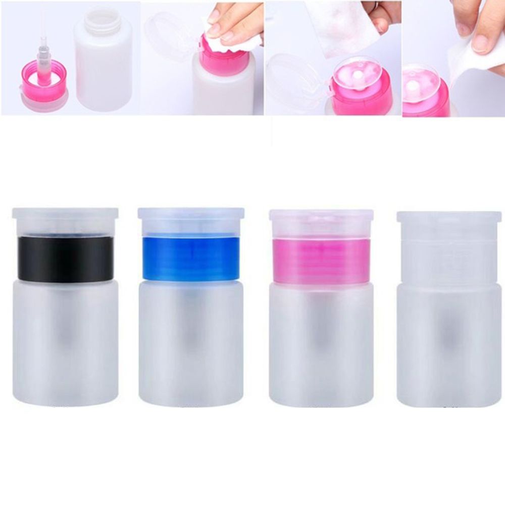 Bình Đựng Dung Dịch Tẩy Sơn Móng Tay UV Dạng Bơm 60mL Thời Trang Dành Cho Nữ
