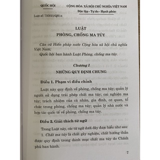 Sách-Luật Phòng, Chống Ma Túy (Hiện Hành)