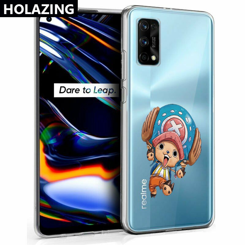 SAILOR MOON Ốp Lưng Tpu Mềm Trong Suốt Chống Trầy In Hình Thủy Thủ Mặt Trăng Cho Realme C11 C12 C15 Realme 7 Pro 5 5i 6i 5s X2