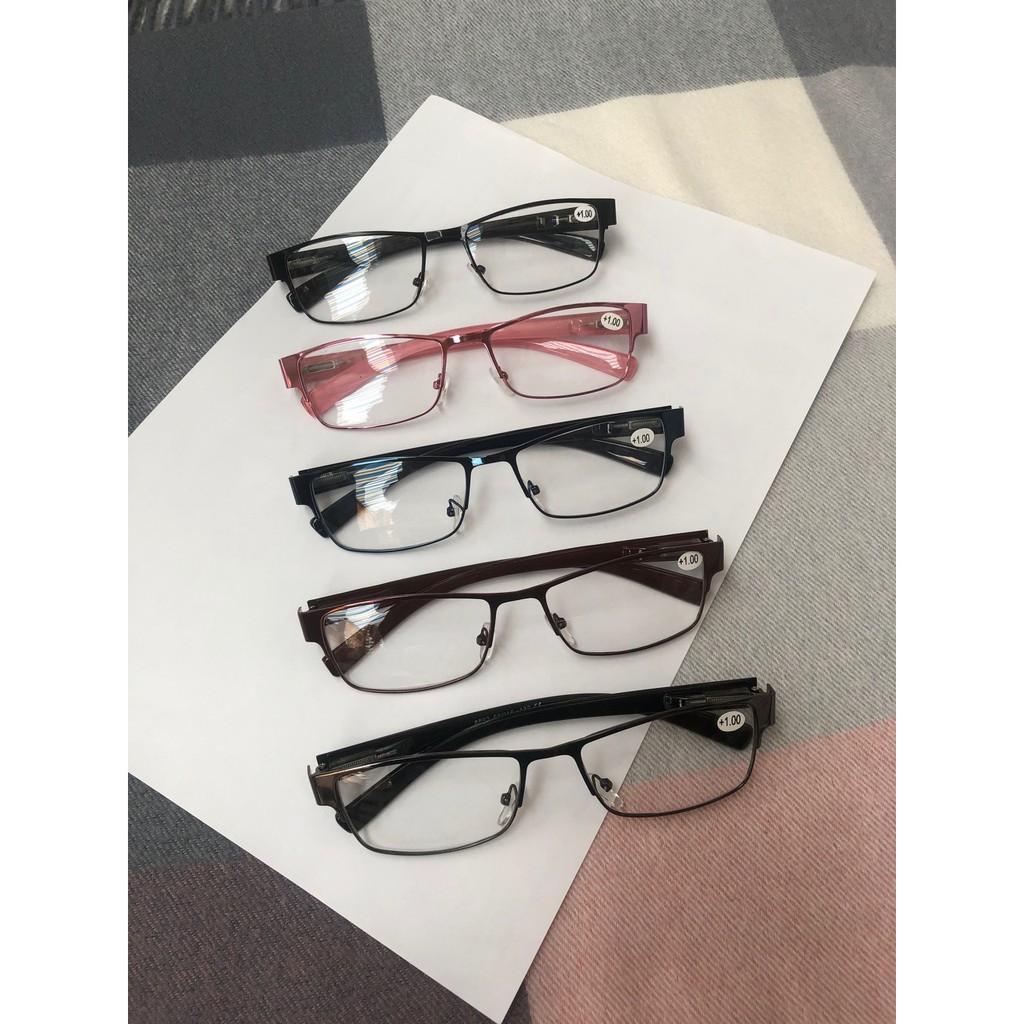 KÍNH LÃO CHÂN LÒ XO, CÓ LẮP SẴN ĐỘ , KIỂU DÁNG CỔ ĐIỂN | BigBuy360 - bigbuy360.vn