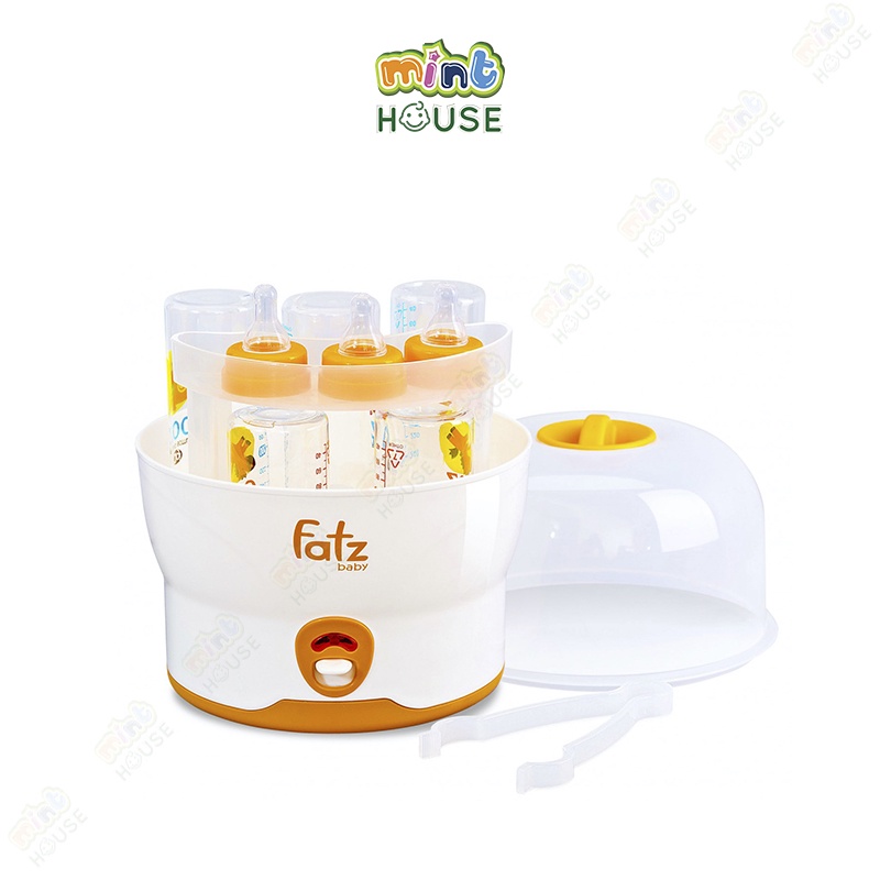 FATZBABY Máy tiệt trùng siêu tốc 6 bình FB4019SL - Cửa hàng mẹ và bé Mint House