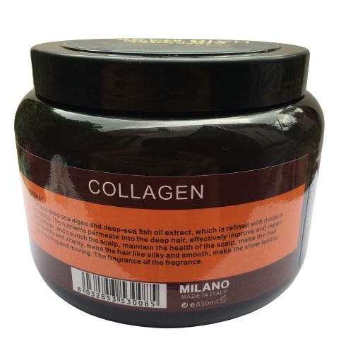 Kem ủ tóc MILANO Collagen Hair Mask phục hồi tóc siêu mềm mượt 850ml