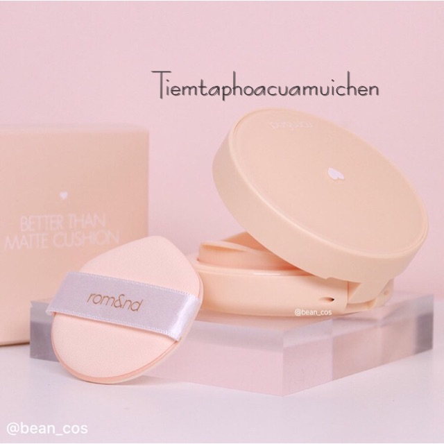 [Chính hãng] Phấn Nước Che Phủ Hoàn Hảo, Kiềm Dầu, Cho Lớp Nền Lâu Trôi Romand Better Than Matte Cushion 14g | BigBuy360 - bigbuy360.vn