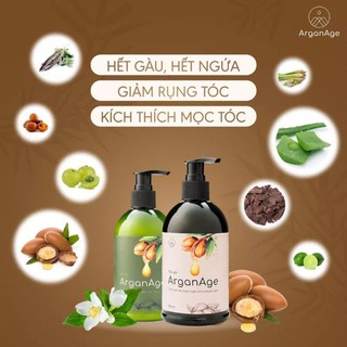 Dầu gội Arganage ngăn ngừa rụng tóc