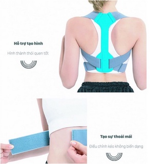 Đai chống gù lưng SAMEPEAK SP20 thế hệ mới [Có thanh trợ lưng]
