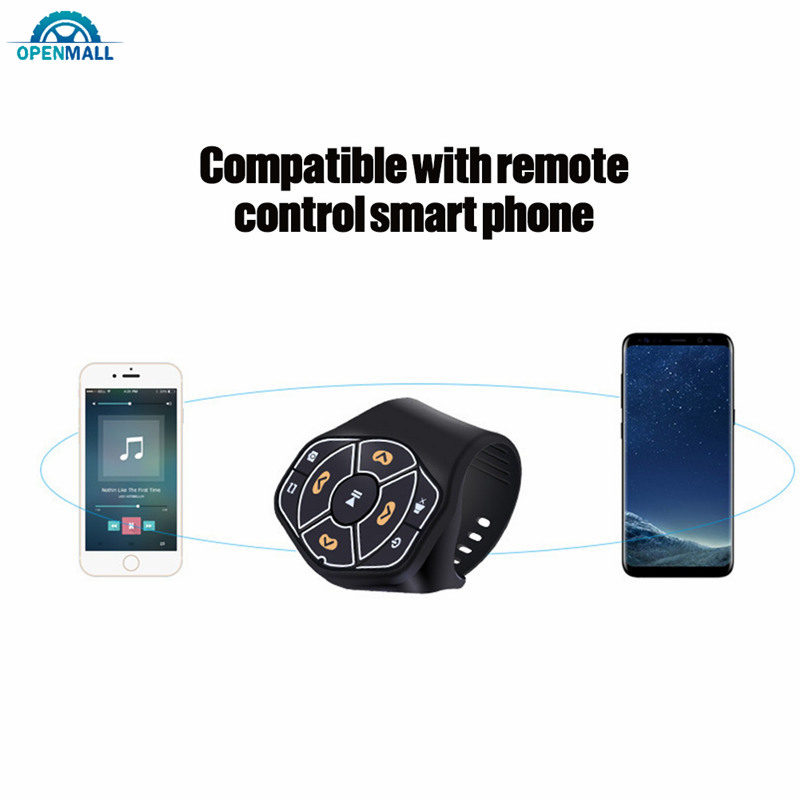 Bộ Điều Khiển Vô Lăng Xe Hơi Bluetooth 4.0 Chuyên Dụng