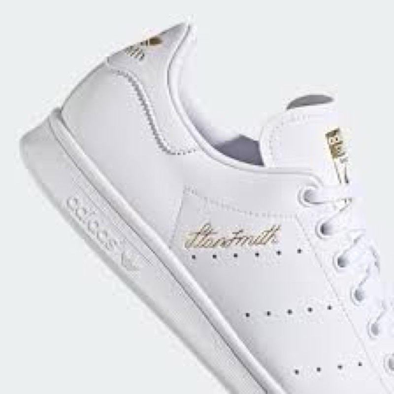 [Chính hãng Authentic] Giày Adidas Stan Smith chữ Gold real phiên bản full da