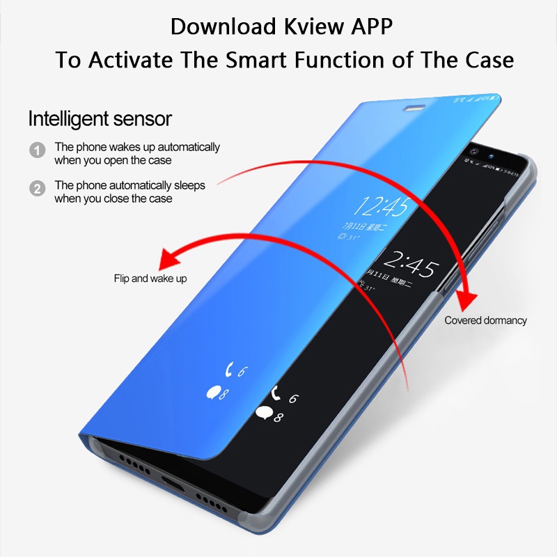 Ốp Điện Thoại Mặt Gương Trang Điểm Thông Minh Sang Trọng Cho Xiaomi Redmi K40S Poco F4
