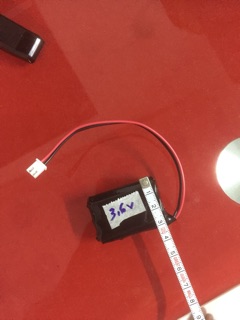 Pin sạc 3,6v 3 cell AAA