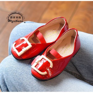giày búp bê da bé gái sz 26-30