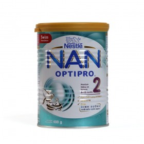 Sữa NAN 2 Optipro , Nestlé Thụy Sĩ, 400g, 6-12 Tháng