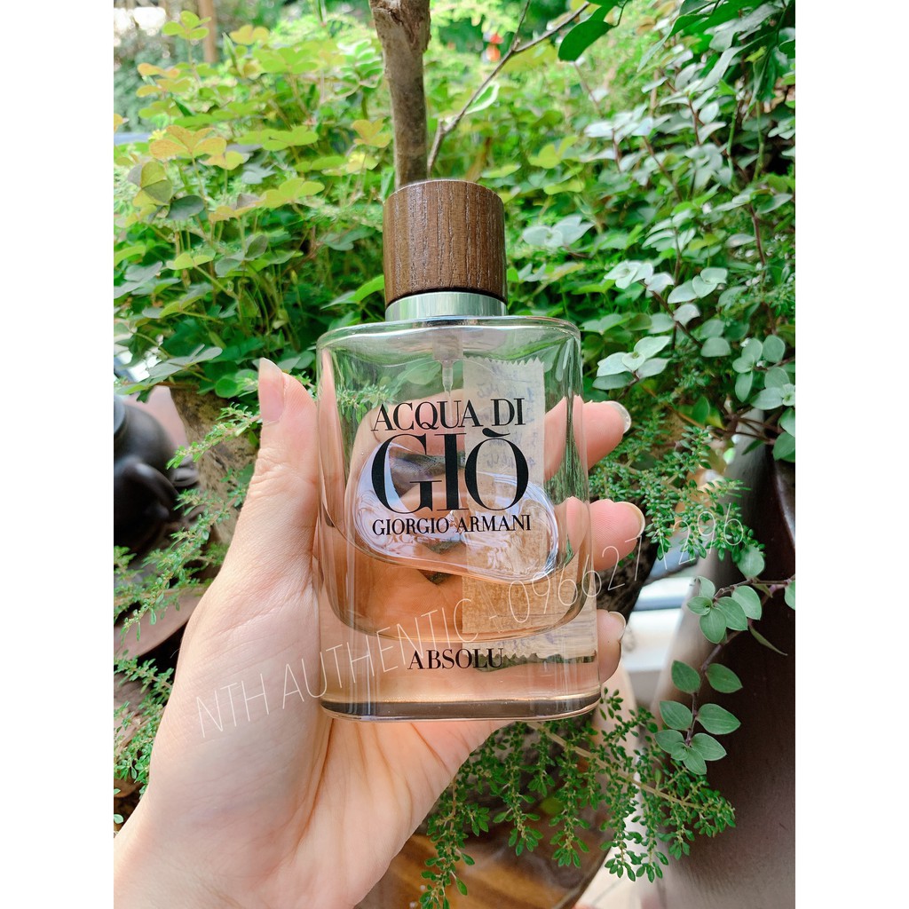 (MẪU THỬ) NƯỚC HOA GIORGIO ARMANI - ACQUA DI GIO ABSOLU EDP 10ML/ HÀNG AUTHENTIC