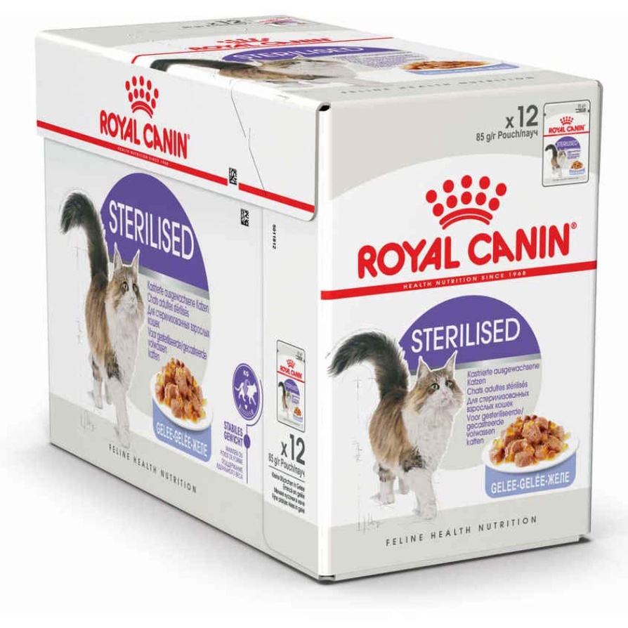 Thức ăn cho mèo triệt sản 400g/2kg/12gx85 - Royal Canin Sterilised 400g/2kg/12gx85