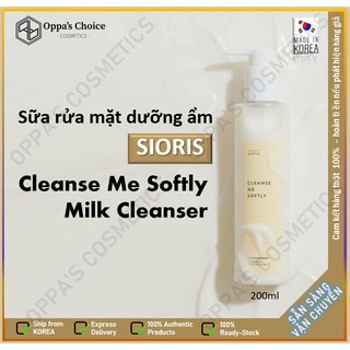 Sữa rửa mặt dịu nhẹ SIORIS - Cleanse Me Softly Milk Cleanser