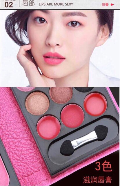 Bộ phấn mắt - son môi- phấn nền-  bột tán mày - che khuyết điểm | BigBuy360 - bigbuy360.vn