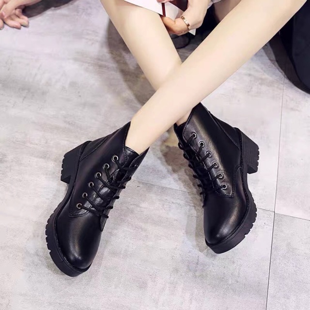 Boots nữ da mềm đế cao su from đẹp (free ship) | BigBuy360 - bigbuy360.vn