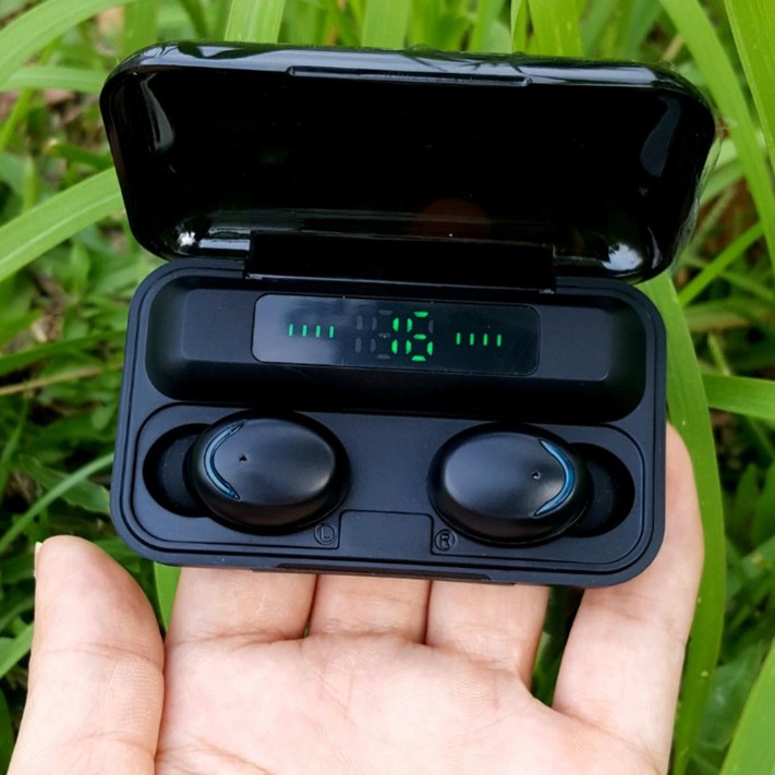 Tai nghe Bluetooth 5.0 Amoi F9 Pro Max bản quốc tế 2020(pin cực trâu,chất âm cực hay,nghe nhạc cực thích)