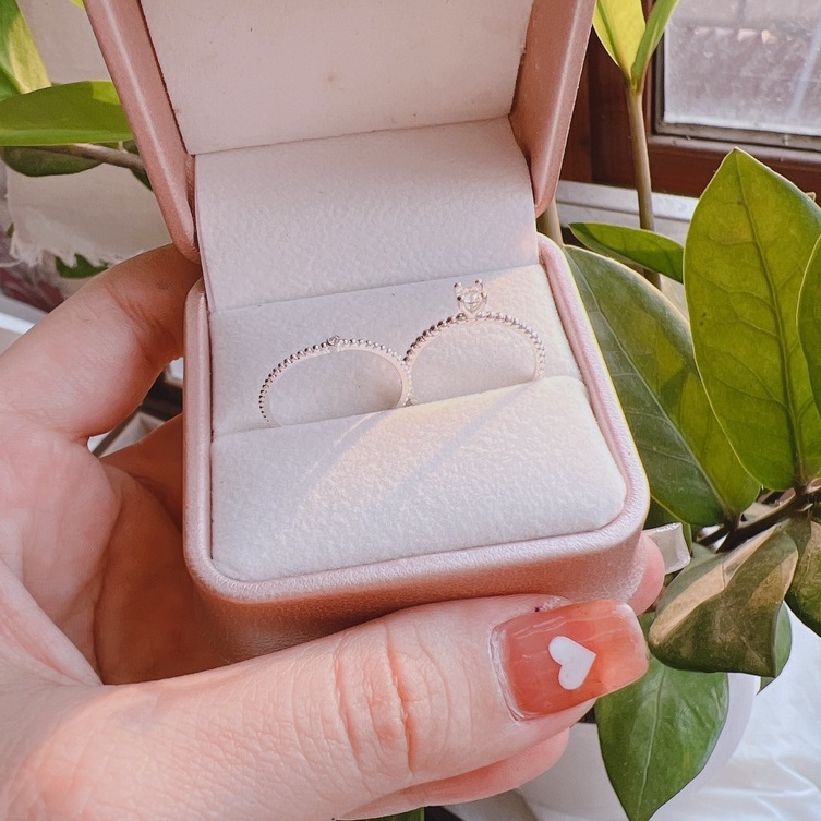 Nhẫn bạc nữ TLEE minimalist xinh xắn TleeJewelry A0328
