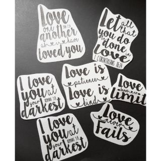 Die cut trong trang trí crapbook, planner