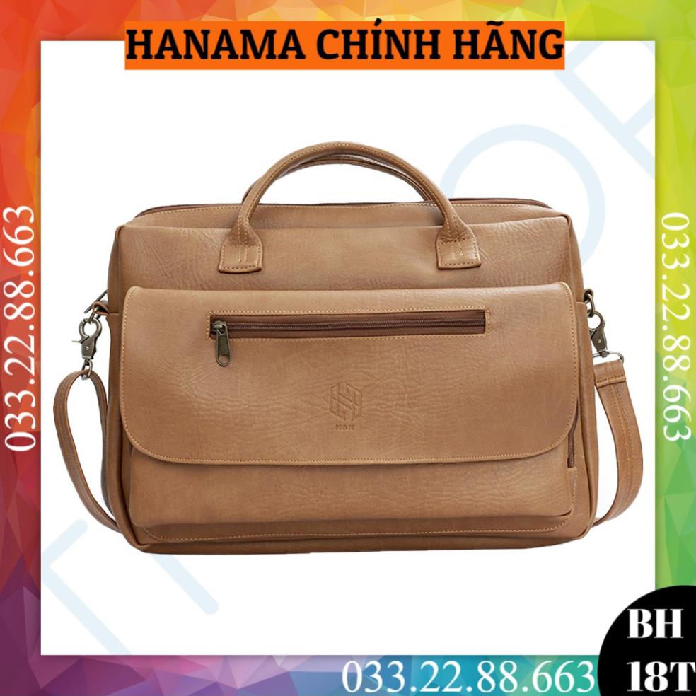 Cặp Da Công Sở, Cặp Đựng Laptop 15.6 Inch Hanama Leo T12 - 3 Lớp Chống Sốc | BigBuy360 - bigbuy360.vn