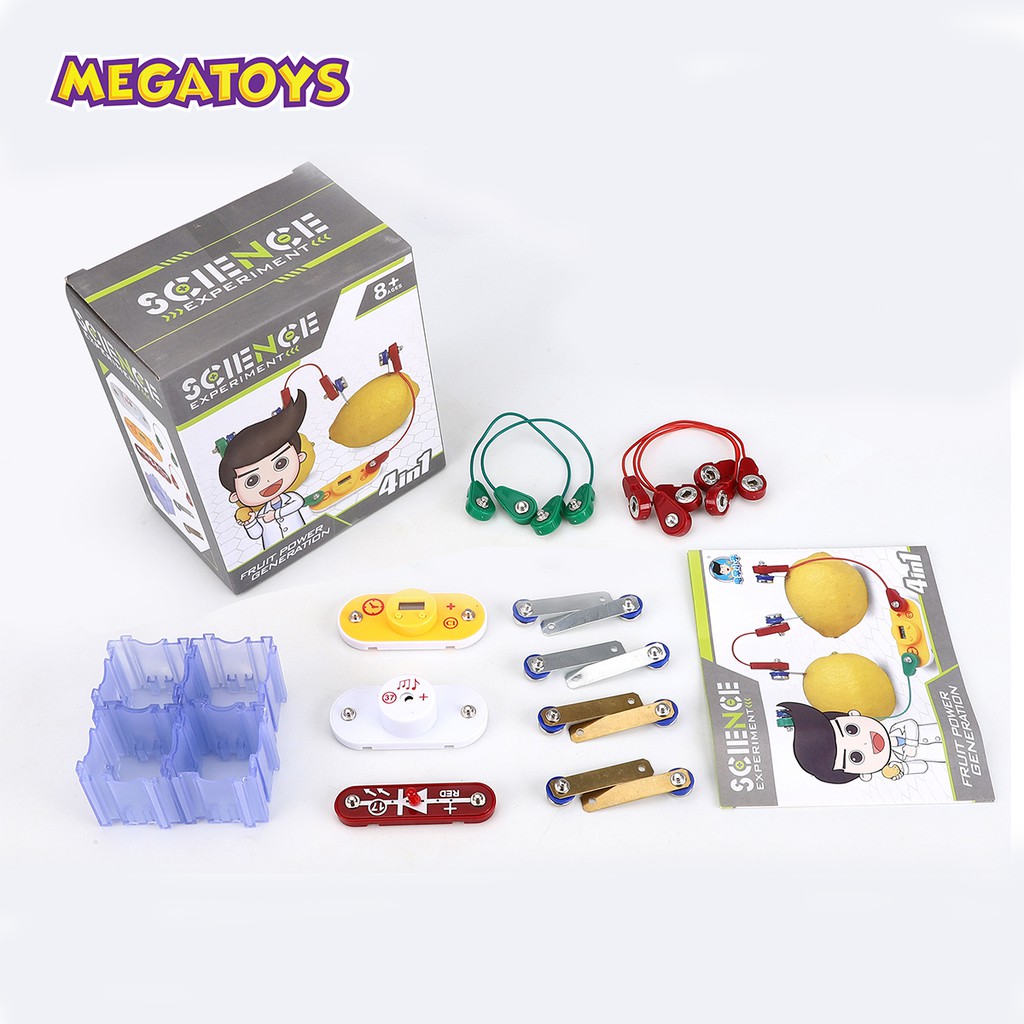Đồ Chơi Giáo Dục Stem-Tự Tạo Ra Điện Bằng Trái Cây - 360  - MGT
