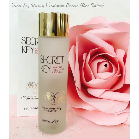 Tinh Chất Dưỡng Trắng, Chống Lão Hóa Secret Key Starting Treatment Essence Rose Edition 150ml