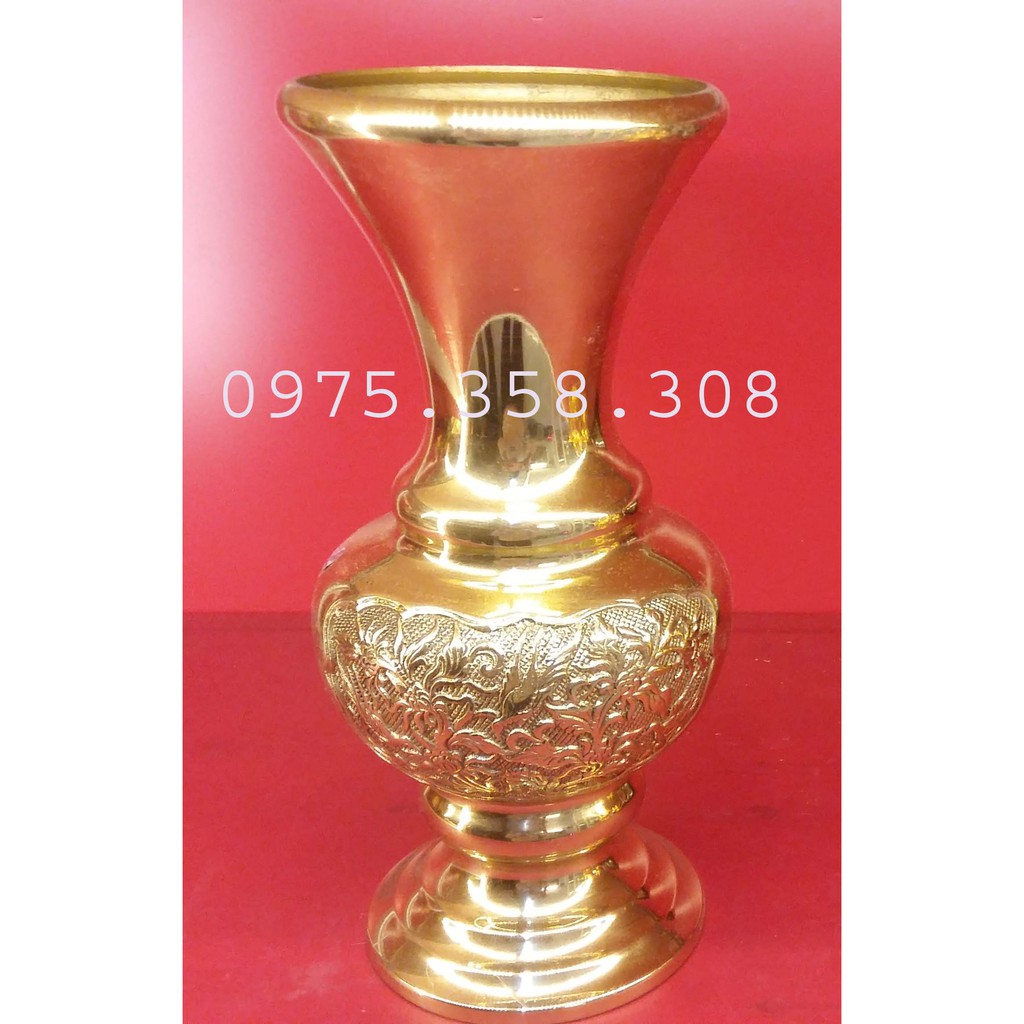 Lọ hoa đồng cao 30cm