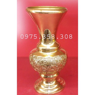 Lọ hoa đồng cao 30cm