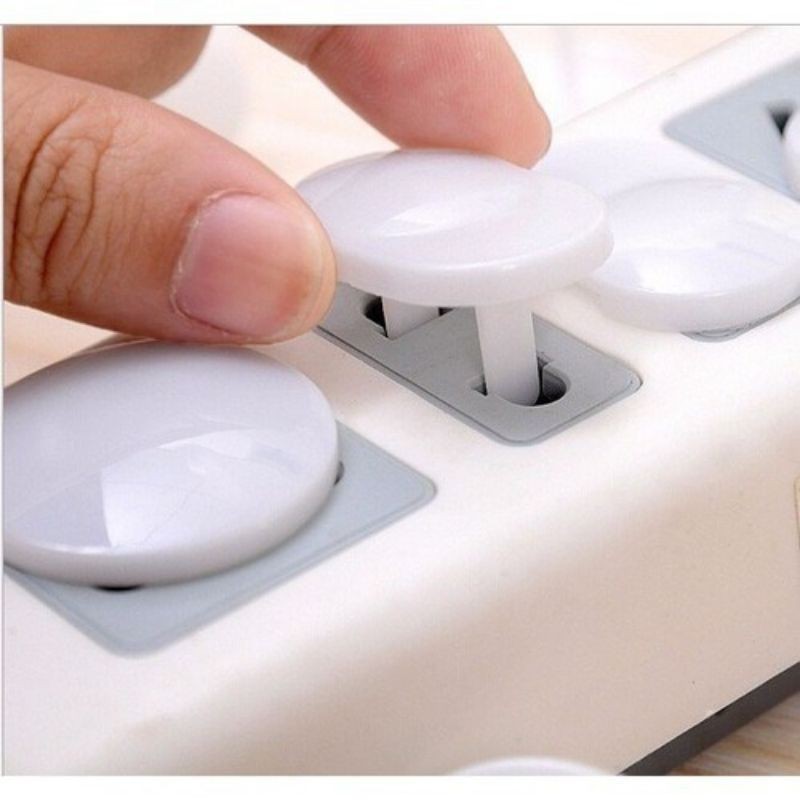 10 Bịt Ổ Điện 2 Chân Dính chắc An Toàn Cho Bé