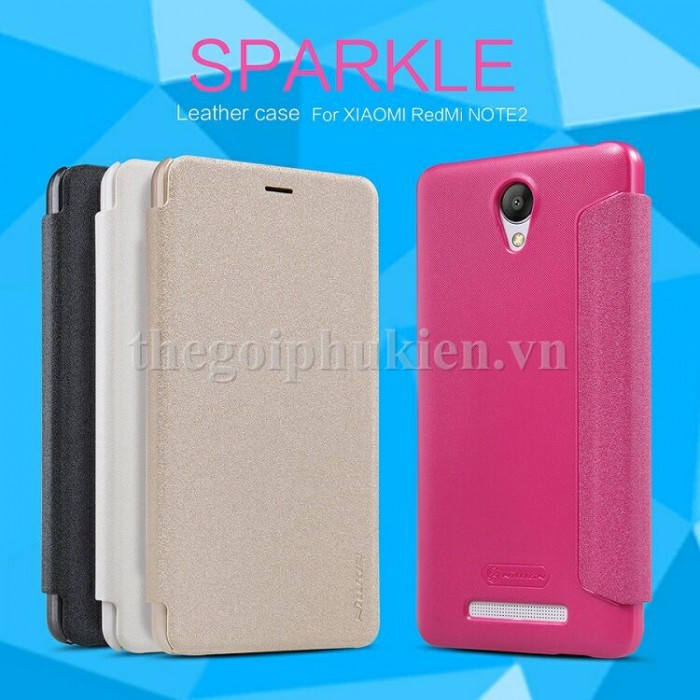 Bao da Xiaomi Redmi Note 2 chính hãng Nillkin Sparkle