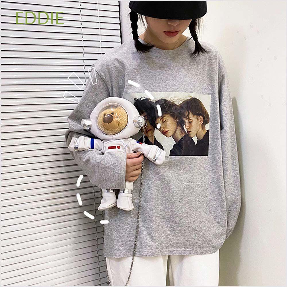 Túi đeo chéo hình gấu bông phi hành gia thời trang cho nữ