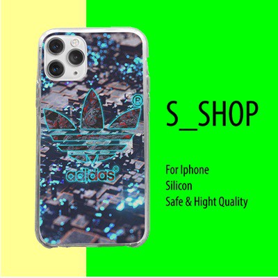 Ốp lưng IP LOGO sáng xanh S.SHOP Ốp thể thao chống sốc IPhone 5 6 7 8 Plus X Xmas 11 12 Pro Mini ADIPOD00161