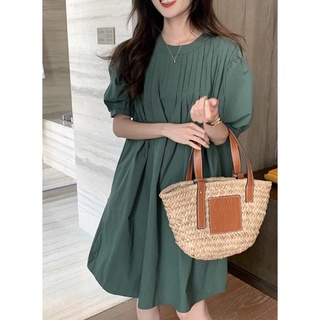 Đầm BabyDoll Tay Phồng- leda