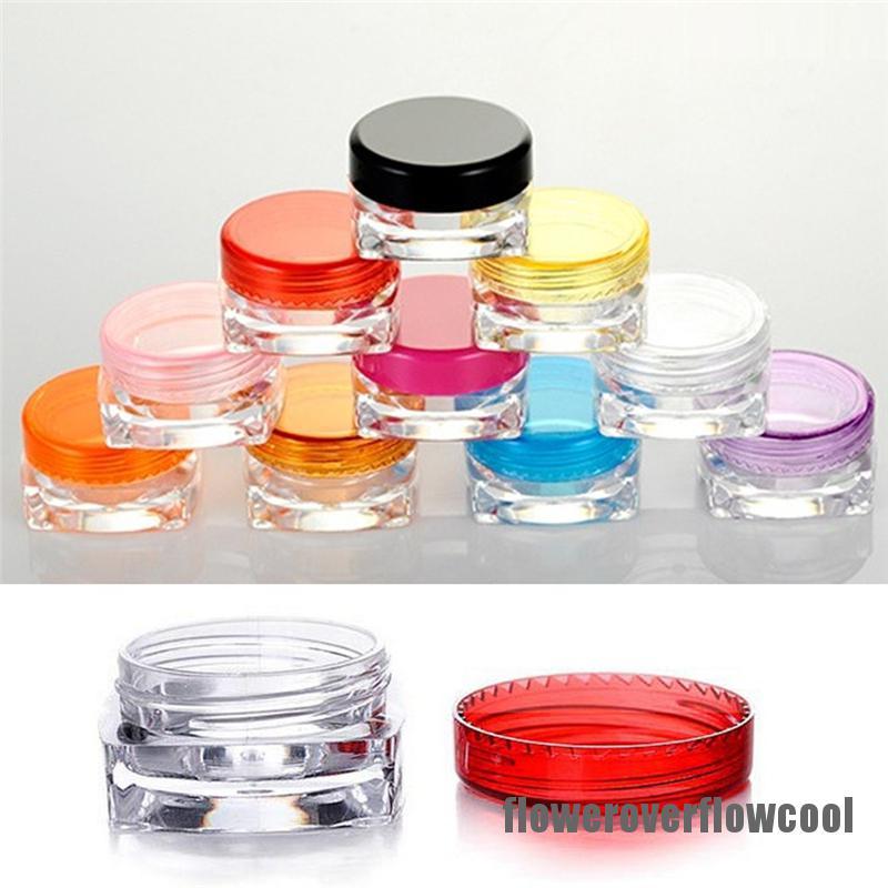 (Hàng Mới Về) Hộp Rỗng Đựng Mỹ Phẩm Trọng Lượng 3g 5g