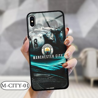 Ốp kính 3D IPHONE X - in biểu tượng đội bóng