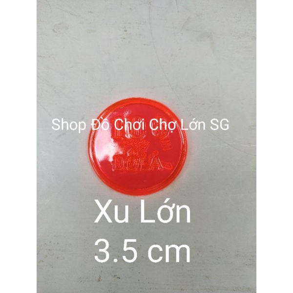 Đồ Chơi Đồng Xu Nhựa Túi 100 gam