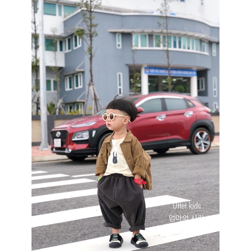 ÁO KHOÁC KAKI  HÀN QUỐC 963 DÀNH CHO BÉ GÁI VÀ BÉ TRAI SIZE 80 ĐÊN 120 DÀNH CHO BÉ TỪ 1 TUỔI ĐẾN HƠN 5 TUỔI