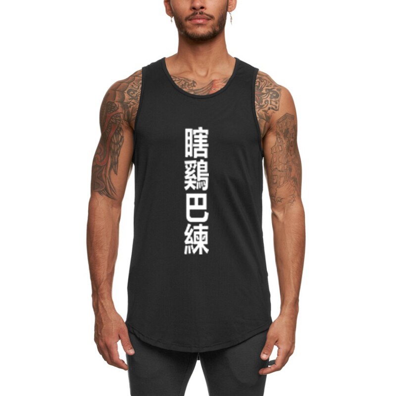 Áo ba lỗ sát nách không tay vải lưới khô nhanh cho nam tập gym thể hình thể thao thường ngày mùa hè