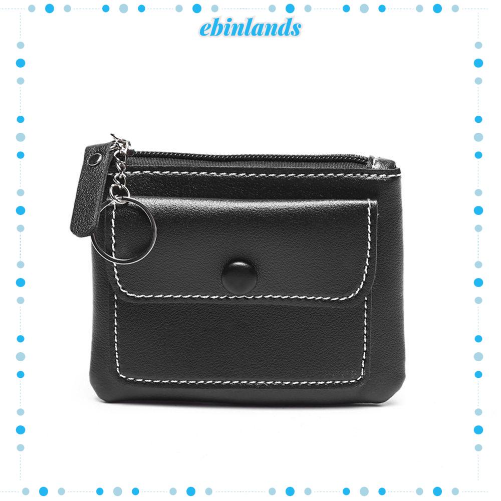 Ví Da PU Ngắn Đựng Chìa Khóa Thời Trang