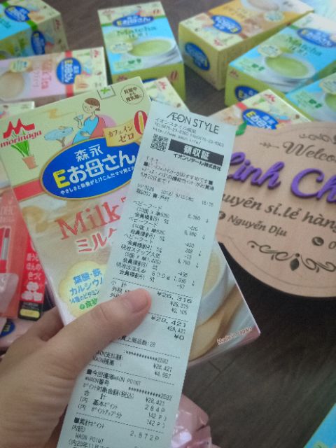 Sữa Bầu Moriraga của Nhật Bản